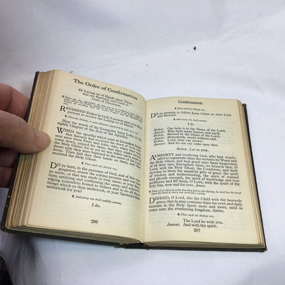 The Book Of Common Prayer Pocket Size 1929 Vintage Thomas Nelson Hardcover - Picture 13 of 15